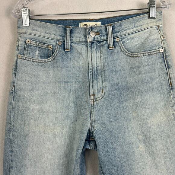 Madewell Jean Womens 28 Perfect Vintage High Rise Denim 100% Cotton 5 Pocket - Picture 3 of 11